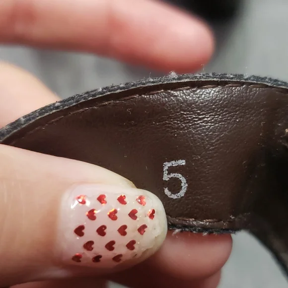 Y2K Early 2000's Callisto Strappy Chocolate Brown Faux Leather Wedge Heels - Picture 11 of 17